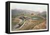 Entrance to Yellowstone, Gardiner, Montana-null-Framed Stretched Canvas