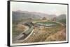 Entrance to Yellowstone, Gardiner, Montana-null-Framed Stretched Canvas