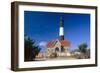 Entrance View, Fire Island Lighthouse-George Oze-Framed Photographic Print