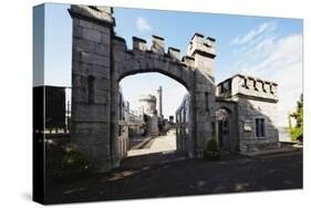 Entrance View of Blackrock Castle, Ireland-George Oze-Stretched Canvas