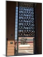 Entranceway the British Library, London, England, United Kingdom-Ethel Davies-Mounted Photographic Print