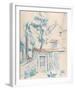 Entre?e de Jardin, date unknown-Paul Cézanne-Framed Art Print