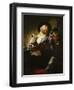 Entre Nous (Self-Portrait with Cats), 1911-Julius Adam-Framed Giclee Print