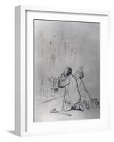 Entreaty in Front of the Cave, 1925-Jean Louis Forain-Framed Premium Giclee Print