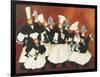 Entree Brigade-Jennifer Garant-Framed Giclee Print