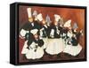 Entree Brigade-Jennifer Garant-Framed Stretched Canvas