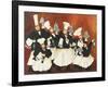 Entree Brigade-Jennifer Garant-Framed Giclee Print