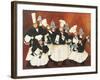 Entree Brigade-Jennifer Garant-Framed Giclee Print