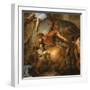 Entrée d'Alexandre le Grand dans Babylone ou Le triomphe d'Alexandre-Charles Le Brun-Framed Giclee Print