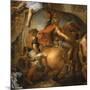 Entrée d'Alexandre le Grand dans Babylone ou Le triomphe d'Alexandre-Charles Le Brun-Mounted Giclee Print