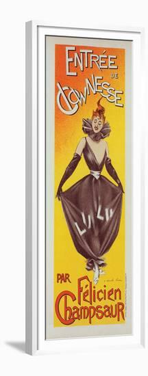 Entrée de Clownesse-Charles Lucas-Framed Premium Giclee Print