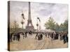 Entrée de l'Exposition Universelle de 1889-Jean Béraud-Stretched Canvas