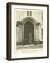 Entree De L'Hotel D'Aubray, Ou Demeurait La Marquise De Brinvilliers, Rue Charles V, No 12-null-Framed Giclee Print