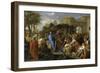 Entrée du Christ à Jérusalem-Charles Le Brun-Framed Giclee Print