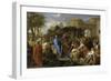 Entrée du Christ à Jérusalem-Charles Le Brun-Framed Giclee Print
