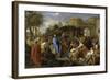 Entrée du Christ à Jérusalem-Charles Le Brun-Framed Giclee Print