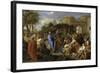 Entrée du Christ à Jérusalem-Charles Le Brun-Framed Giclee Print