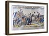 Entrée of Napoleon to Grenoble, March 1815, 19th Century-null-Framed Giclee Print