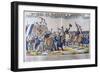 Entrée of Napoleon to Grenoble, March 1815, 19th Century-null-Framed Giclee Print