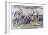 Entrée of Napoleon to Grenoble, March 1815, 19th Century-null-Framed Giclee Print