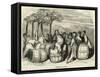 Entrepot Des Vins Paris-Gustave Doré-Framed Stretched Canvas