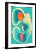 Entropy 2-Jazzberry Blue-Framed Giclee Print