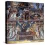 Entry into Jerusalem, Last Supper and Dormition-null-Stretched Canvas