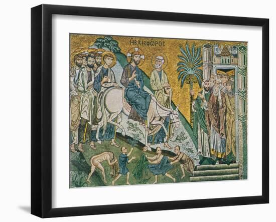 Entry into Jerusalem-null-Framed Giclee Print