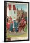 Entry into Paris of King Jean II-Jean Fouquet-Framed Giclee Print