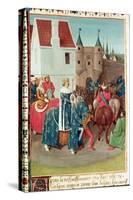 Entry into Paris of King Jean II-Jean Fouquet-Stretched Canvas