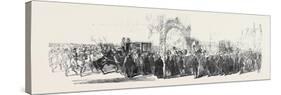 Entry into Stamford, Her Majesty's Visit to Burghley-null-Stretched Canvas