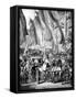 Entry of Archduke John of Austria in Frankfurt on 11 July 1848, 1848-null-Framed Stretched Canvas