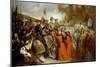 Entry of Charles VII into Rouen, 10 November 1449-Henri Decaisne-Mounted Giclee Print