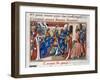 Entry of Charles VII into the City of Paris, 12 November 1437, (C148)-null-Framed Giclee Print