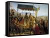 Entry of Charles VIII into Naples, May 12Th, 1495, by Feron Eloi-null-Framed Stretched Canvas
