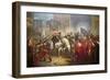 Entry of Charles VIII-Giuseppe Bezzuoli-Framed Giclee Print