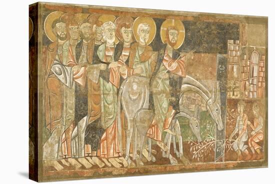 Entry of Christ into Jerusalem, C.1125-null-Stretched Canvas