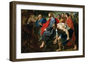 Entry of Christ into Jerusalem, C.1617-Sir Anthony Van Dyck-Framed Giclee Print