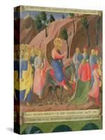 Entry of Christ into Jerusalem, Detail from Panel Three-Fra Angelico-Stretched Canvas