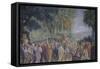 Entry of Christ into Jerusalem-Luigi Ashton-Framed Stretched Canvas