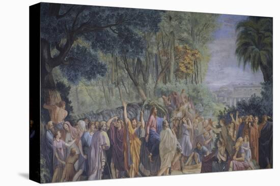 Entry of Christ into Jerusalem-Luigi Ashton-Stretched Canvas