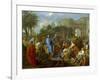 Entry of Christ into Jerusalem-Charles Le Brun-Framed Giclee Print