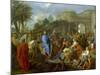Entry of Christ into Jerusalem-Charles Le Brun-Mounted Giclee Print