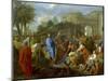 Entry of Christ into Jerusalem-Charles Le Brun-Mounted Giclee Print