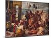 'Entry of Crusaders into Constantinople', 1840, (c1915)-Eugene Delacroix-Mounted Giclee Print