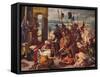 'Entry of Crusaders into Constantinople', 1840, (c1915)-Eugene Delacroix-Framed Stretched Canvas