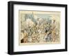 Entry of Joan of Arc into Orleans on April 29, 1429-Paul de Semant-Framed Art Print