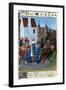 Entry of John II to Paris, 14th Century, (1455-146)-Jean Fouquet-Framed Giclee Print