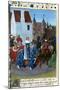 Entry of John II to Paris, 14th Century, (1455-146)-Jean Fouquet-Mounted Giclee Print