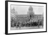 Entry of Masaryk to Prague on 8 December, 1918-Czech Photographer-Framed Photographic Print